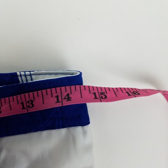 TapOut Boys Sz 14 (30" Waist) MMA Shorts Boxing Fighting Training Blue White - Picture 5 of 6